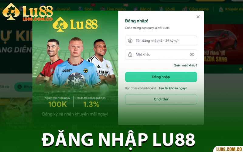 Đăng Nhập Lu88